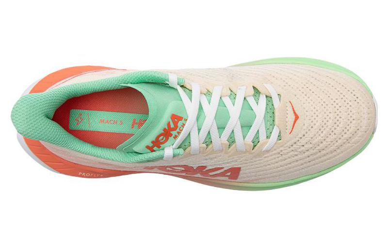 (WMNS) HOKA ONE ONE Mach 5 'Orange Mint Green' 1127894-SPPR