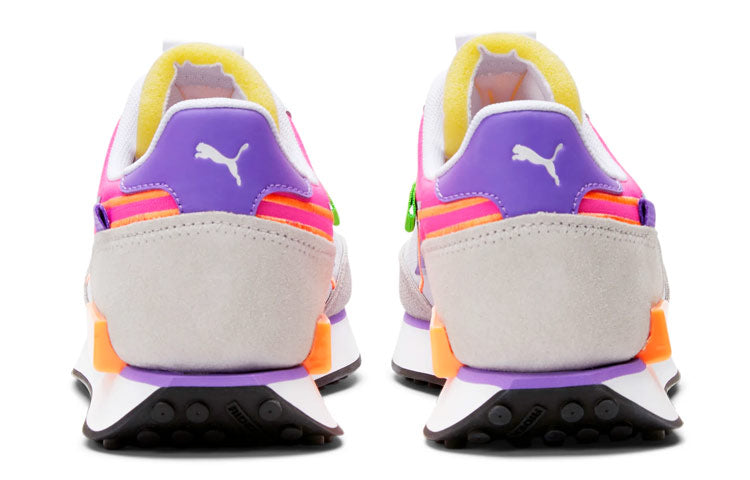 (WMNS) PUMA Future Rider Twofold 'White Luminous Purple' 381700-03