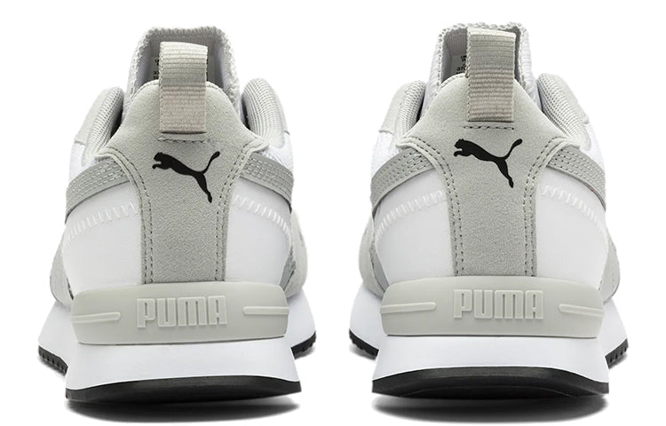 PUMA R78 Trainers White/Grey 373117-20