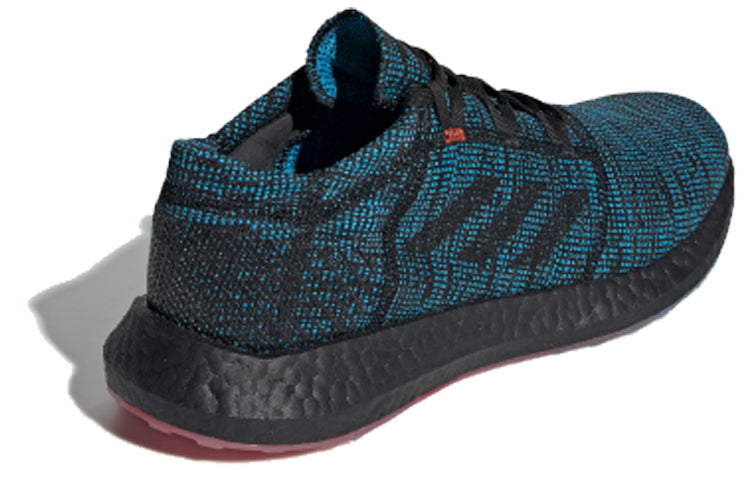 adidas PureBoost Go LTD 'Black Shock Cyan' D97425