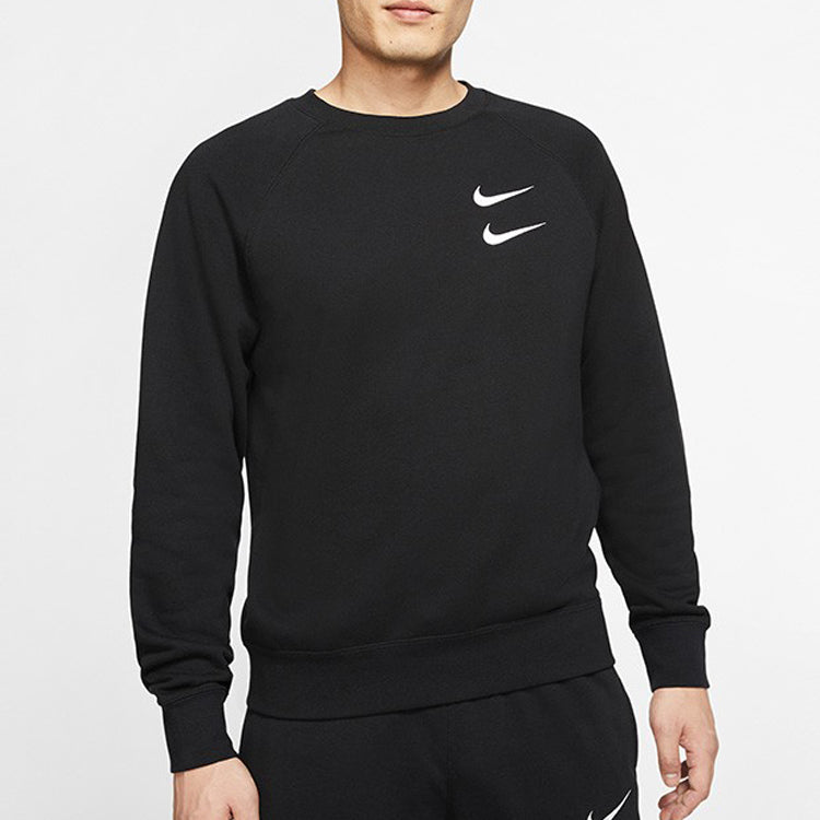 Nike Tee Black Embroidered Round Neck Pullover CJ4872-010