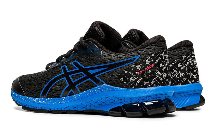 (GS) ASICS GT-1000 9 'Black Blue' 1014A122-002