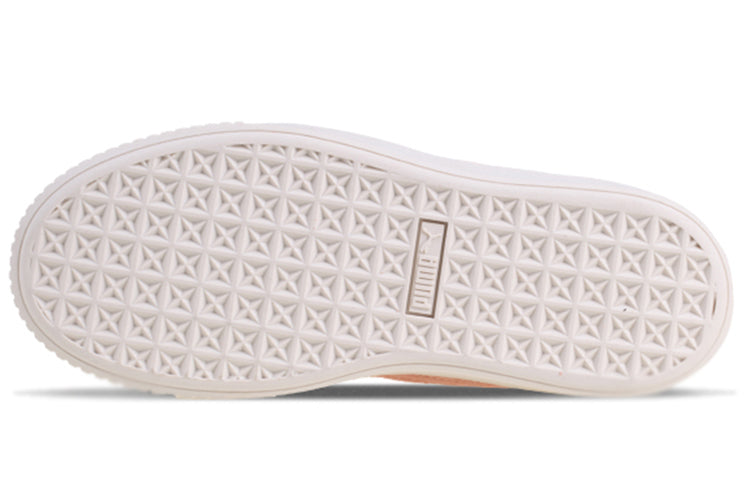 PUMA Suede Platform Super Jewel (Big Kid) Pink 368993-01