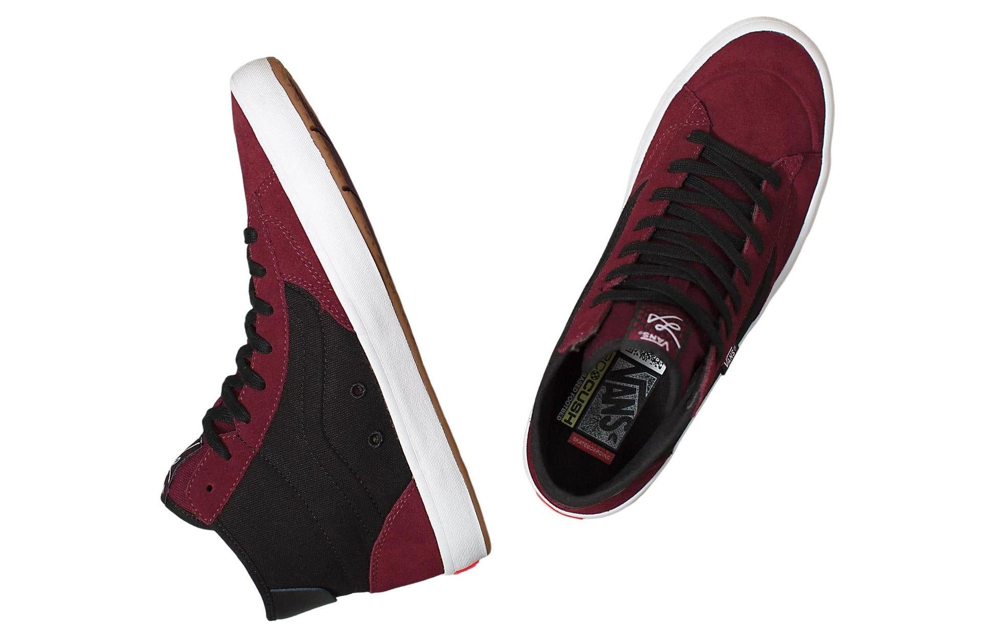 Vans Lizzie Skate Sneakers 'Burgundy Black' VN0A4BX102Y