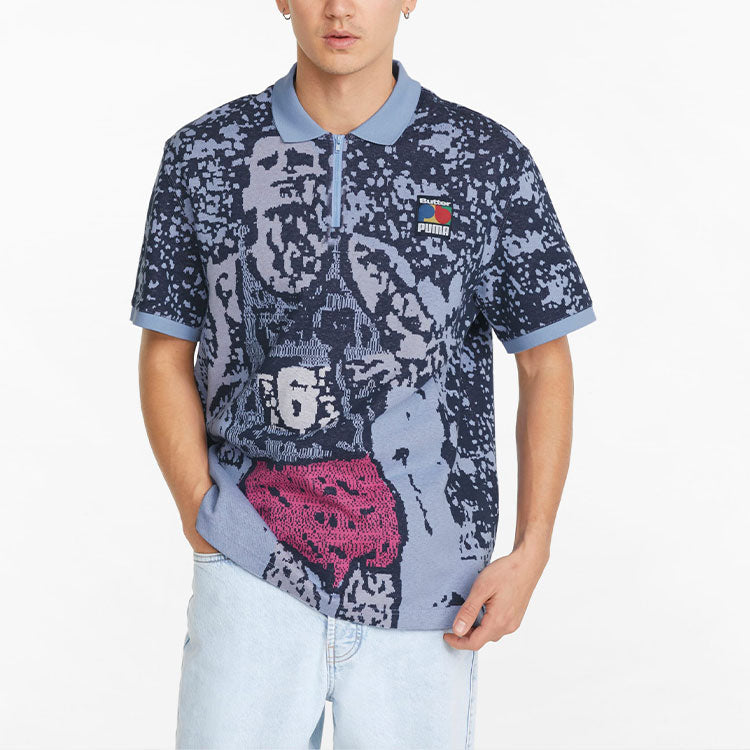 PUMA X Butter Goods Polo Shirt 'Blue' 534059-86