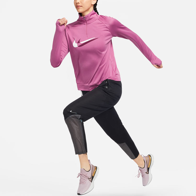 (WMNS) Nike Colorblock Lacing Waterproof Breathable Storage Simple Sports Pants/Trousers/Joggers DD6820-010