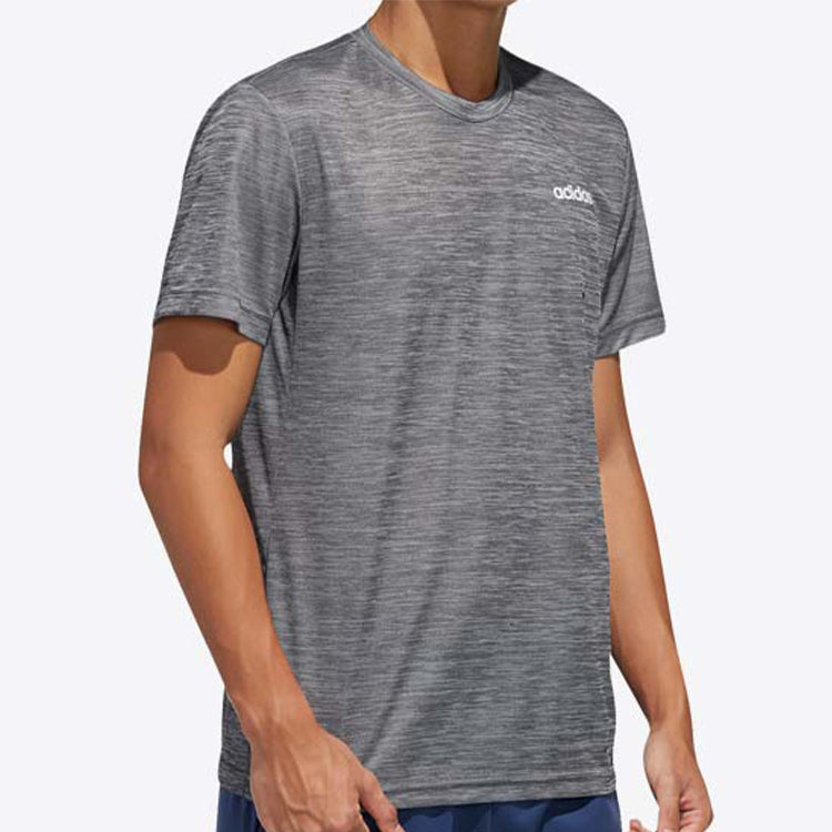 adidas Training Sports Short-sleeve Tee Men Grey FL0323