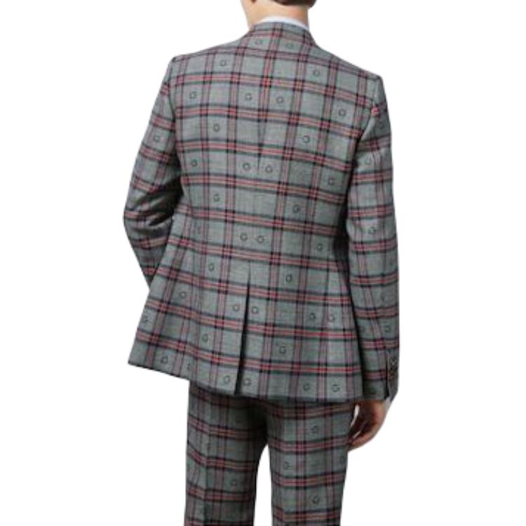 Gucci G Check Wool Jacket 'Grey Blue' 770378-ZAOV3-1102