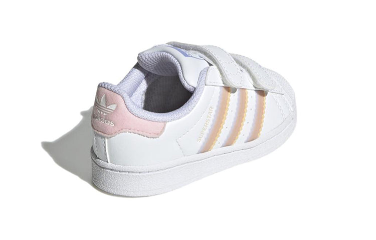 (TD) adidas originals Superstar CF 'White Yellow Pink' GY3364