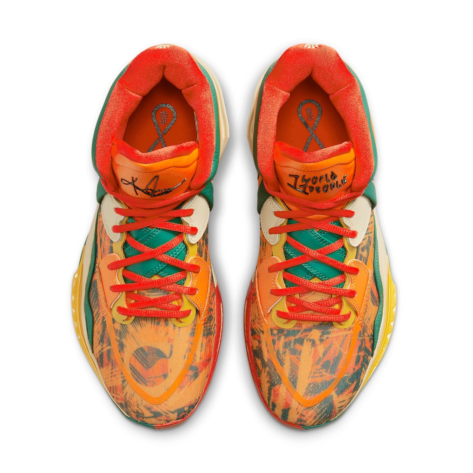 Nike Kyrie Infinity One World One People EP Kyrie Irving 8 Orange Green Version 'Orange Green' DO9615-800