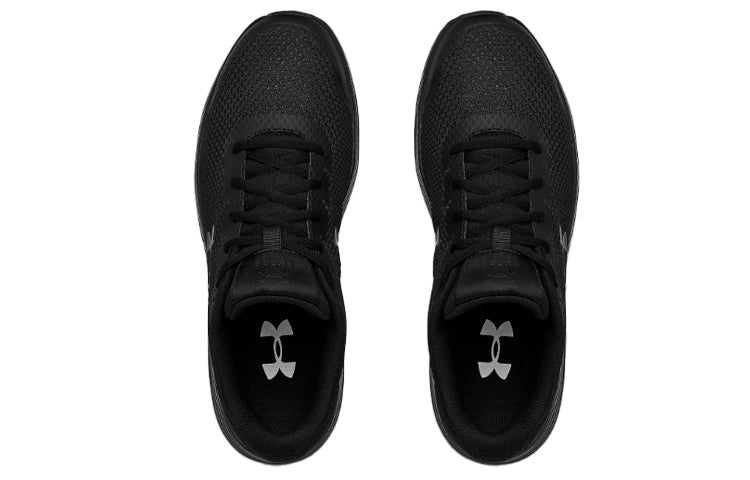 Under Armour Surge Shock Absorption Non-Slip Low Tops Sports Black 3022595-002