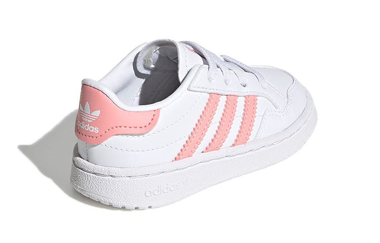 (TD) adidas originals Team Court 'White Pink' EF6829