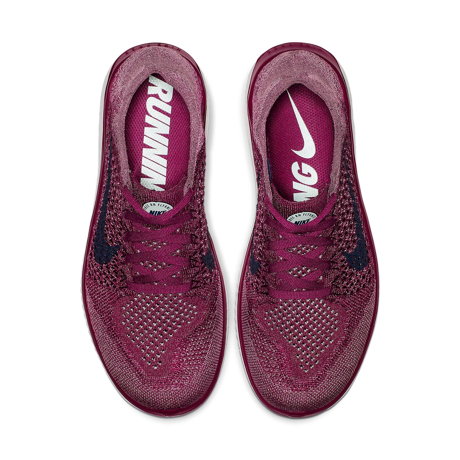(WMNS) Nike Free RN Flyknit 2018 'Raspberry Red' 942839-600