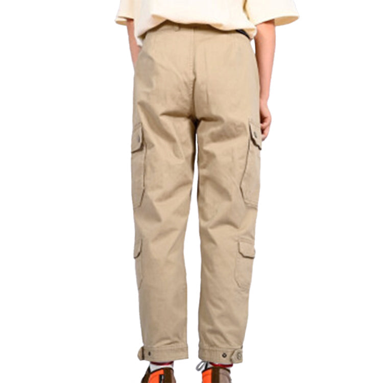 (WMNS) Converse Woven Cargo Utility Pants Asia Sizing 'Beige' 10019438-A01
