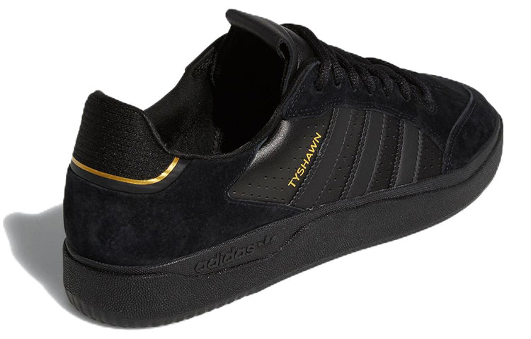adidas Tyshawn Low Shoes 'Black Gold Metallic' GW3178