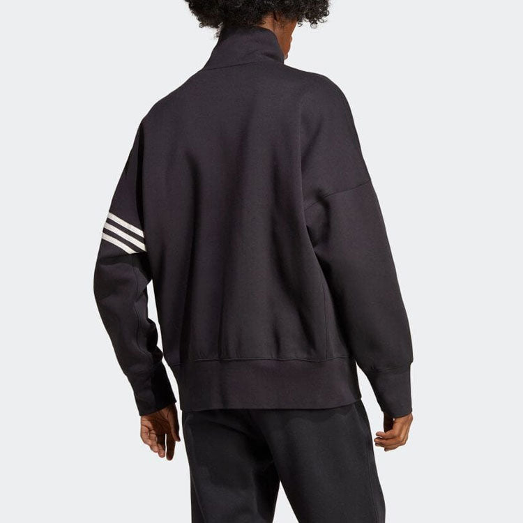 adidas Adicolor Neuclassics Track Jacket 'Black Whote' HR8695
