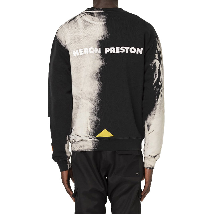 HERON PRESTON x Caterpillar Co-branded Sweater Men Black HMBA014F20JER0091201