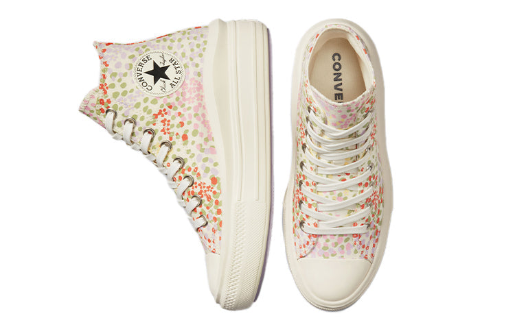 (WMNS) Converse Chuck Taylor All Star Move Platform High 'Floral' A01593C