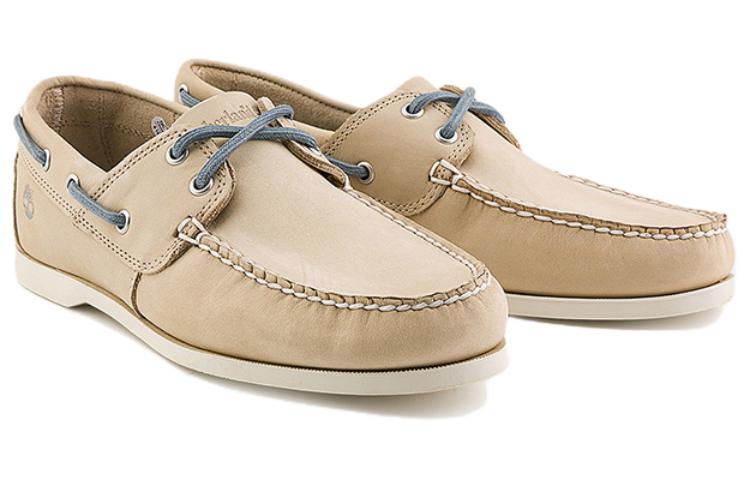 Timberland Cedar Bay Boat Shoes 'Light Beige Nubuck' A66DHW