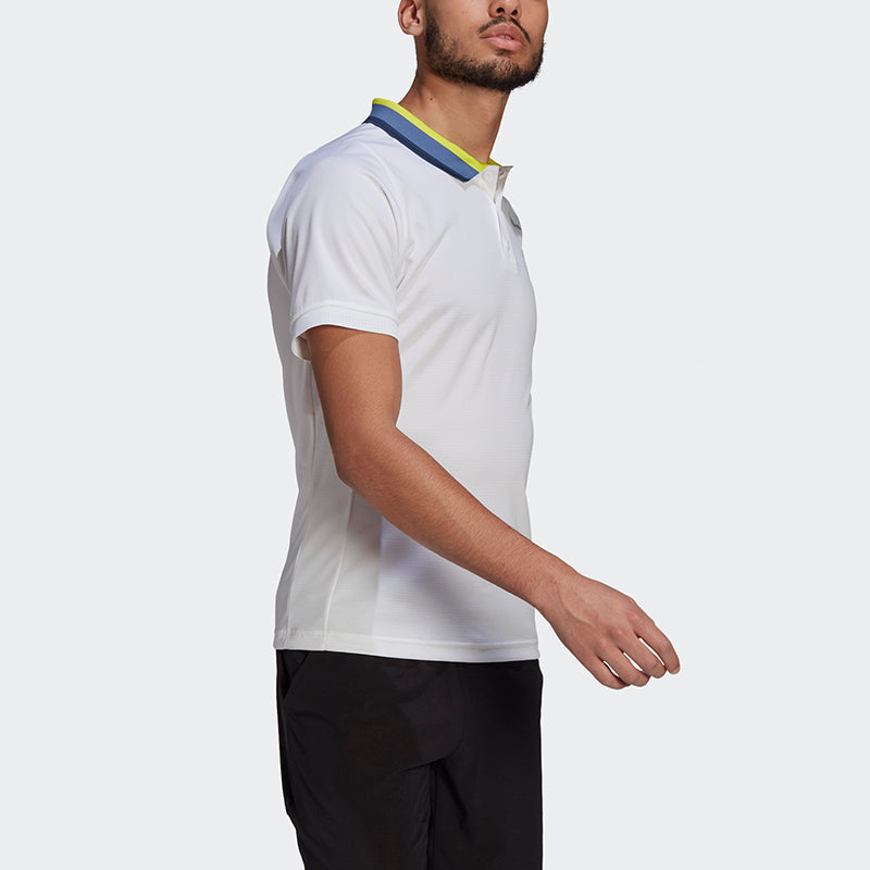 adidas Flft Polo Pb Hr Tennis Breathable Sports Short Sleeve polo White GP5736