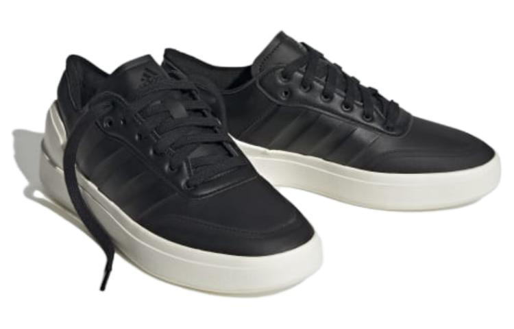 (WMNS) adidas Court Revival Cloudfoam 'Black White' HP2611