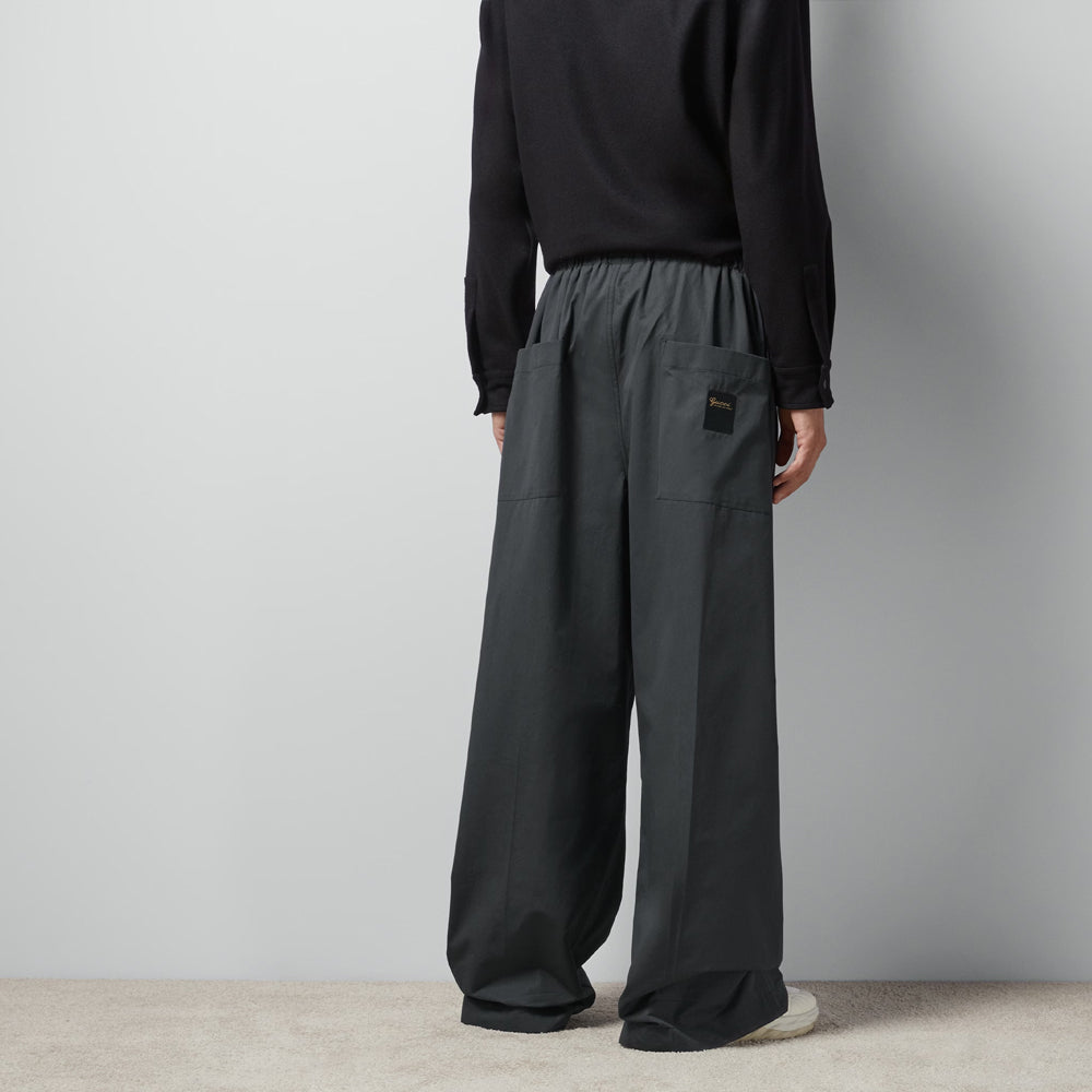 Gucci Cotton Poplin Skater Trouser 'Dark Grey' 769500-ZAJP1-1126