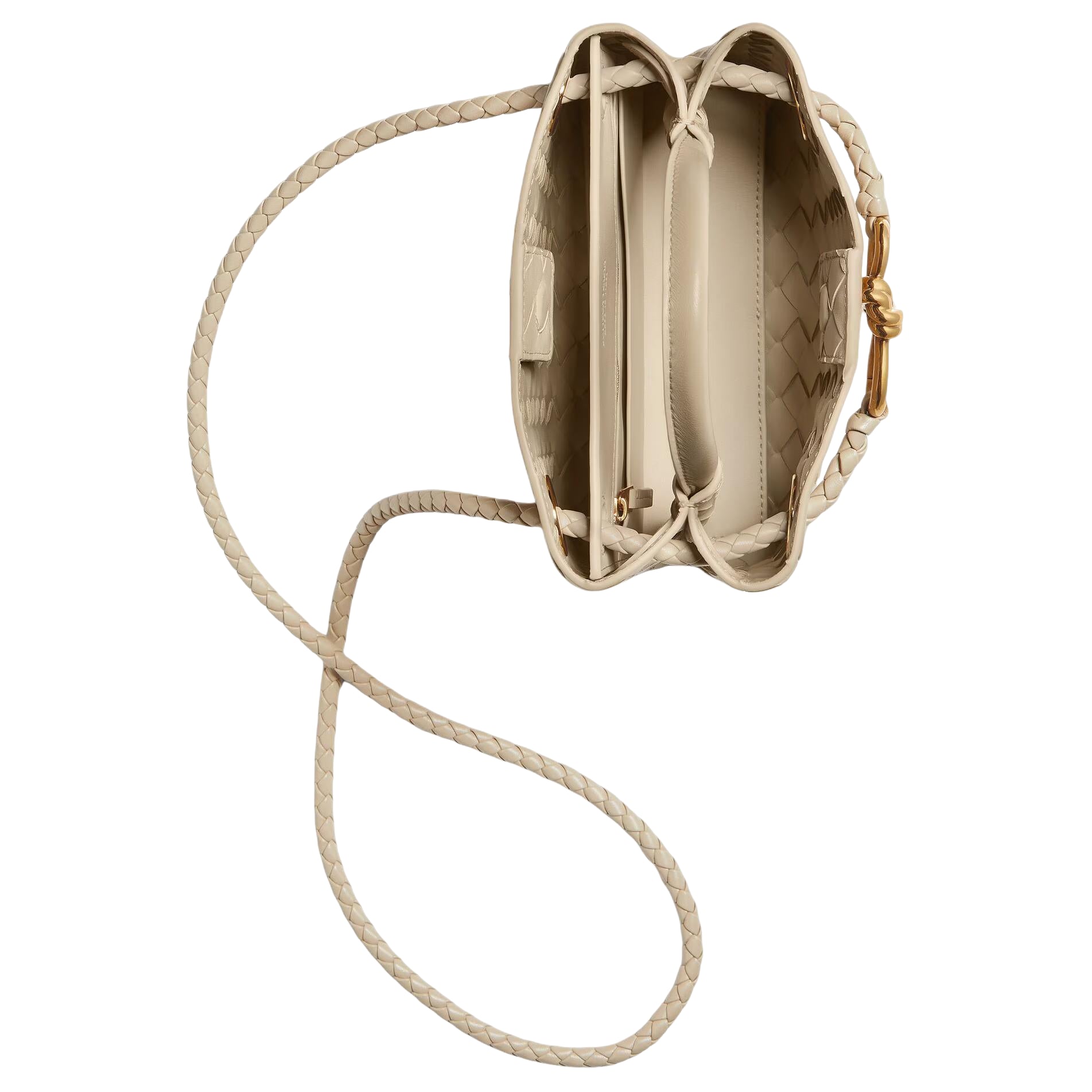 (WMNS) Bottega Veneta Mini Andiamo 'Ecru' 874957VCPP19616