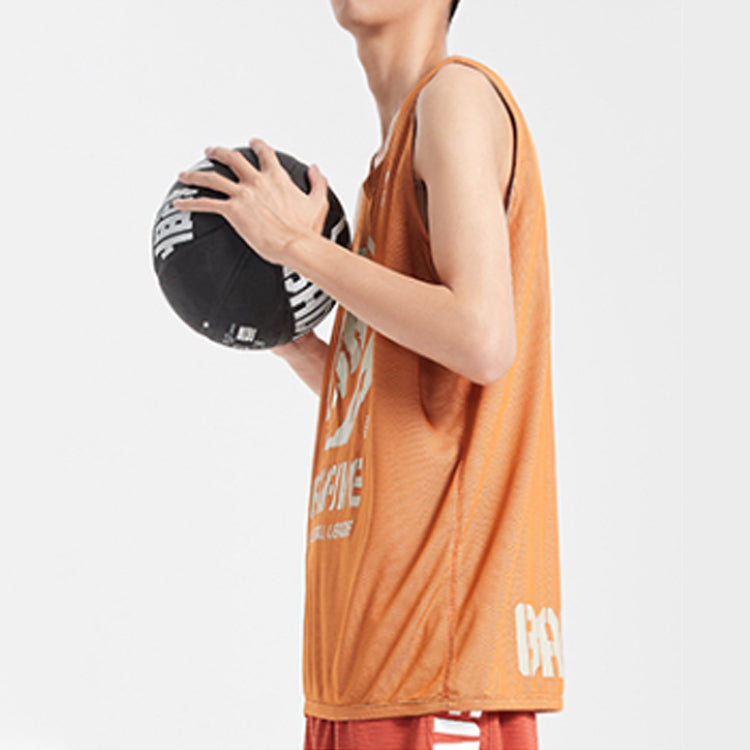 Li-Ning BadFive Logo Basketball Jersey 'Orange White' AAYQ007-7