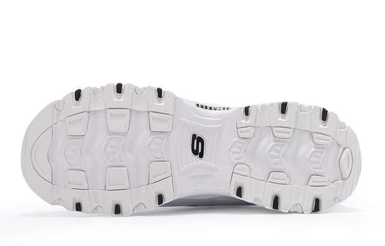 (WMNS) Skechers D'Lites 1.0 low Shoes GS White 149227-WBK