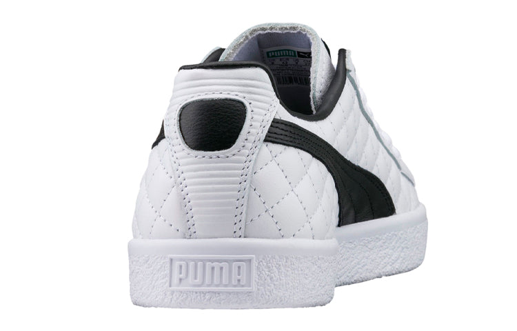 (WMNS) PUMA Clyde Dressed Board Shoes White 363636-01