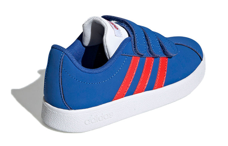 (PS) adidas VL Court 2.0 'Blue Red' EE6904