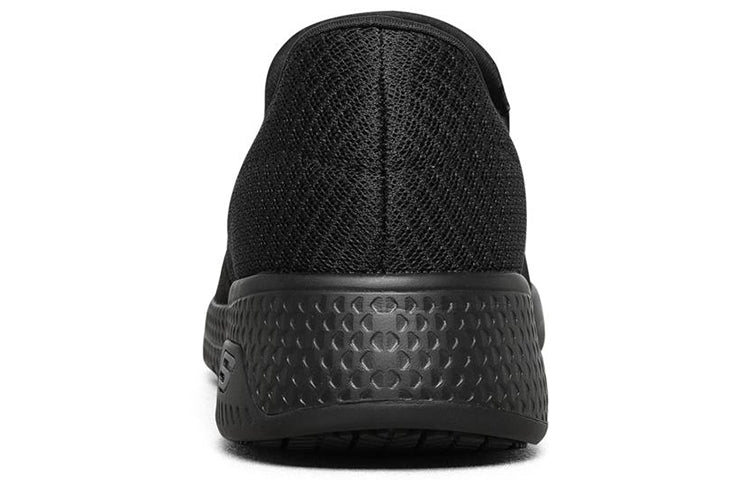 (WMNS) Skechers Marsing Slip-on Shoes Black 77275-BLK