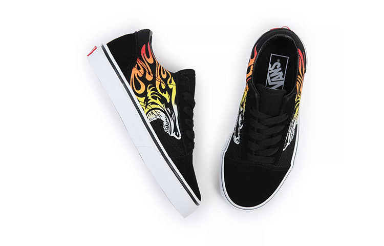 (PS) Vans Old Skool 'Black Orange' VN0A7Q5FYHU