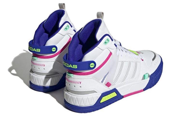 adidas neo D-Pad 'White Blue Purple' HQ6556