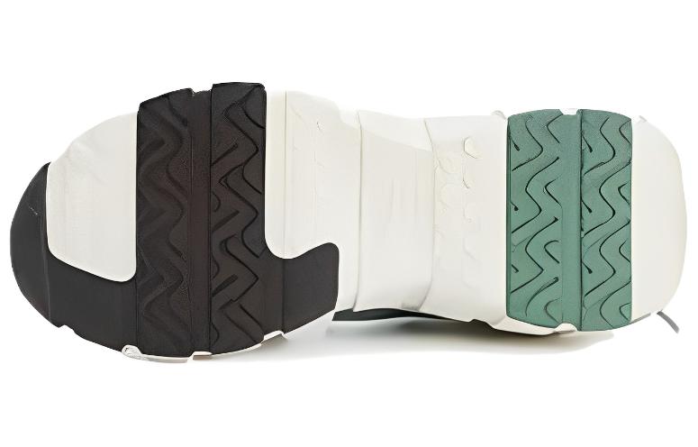 FILA FUSION Bone Sneakers 'White Green Brown' T12M321201FBA