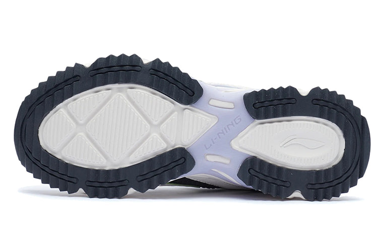 (WMNS) Li-Ning Casual Running Shoes 'White Black' ARLR014-4