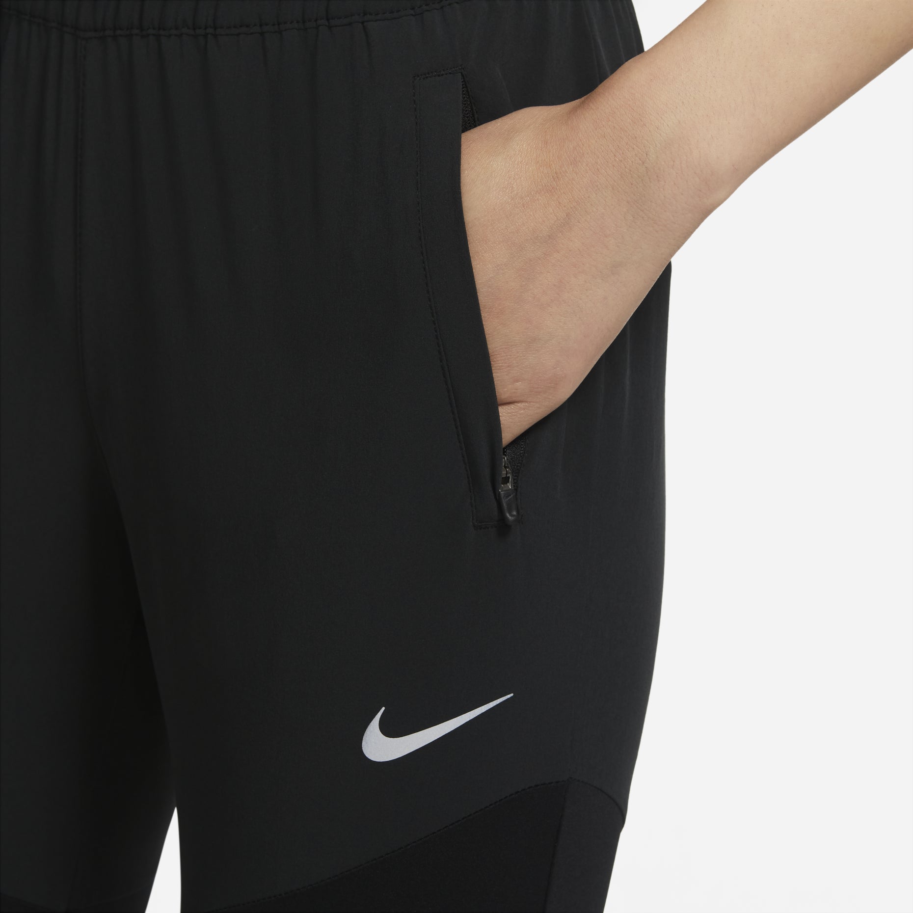 (WMNS) Nike Dri-FIT Essential Quick-dry Tight Running Sports Fitness Pants Black DH6980-010