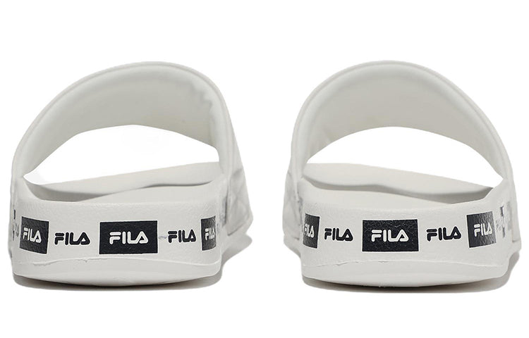 FILA Sports Slippers Unisex White Black Korean Version 'White Black' 1SM01591E_920