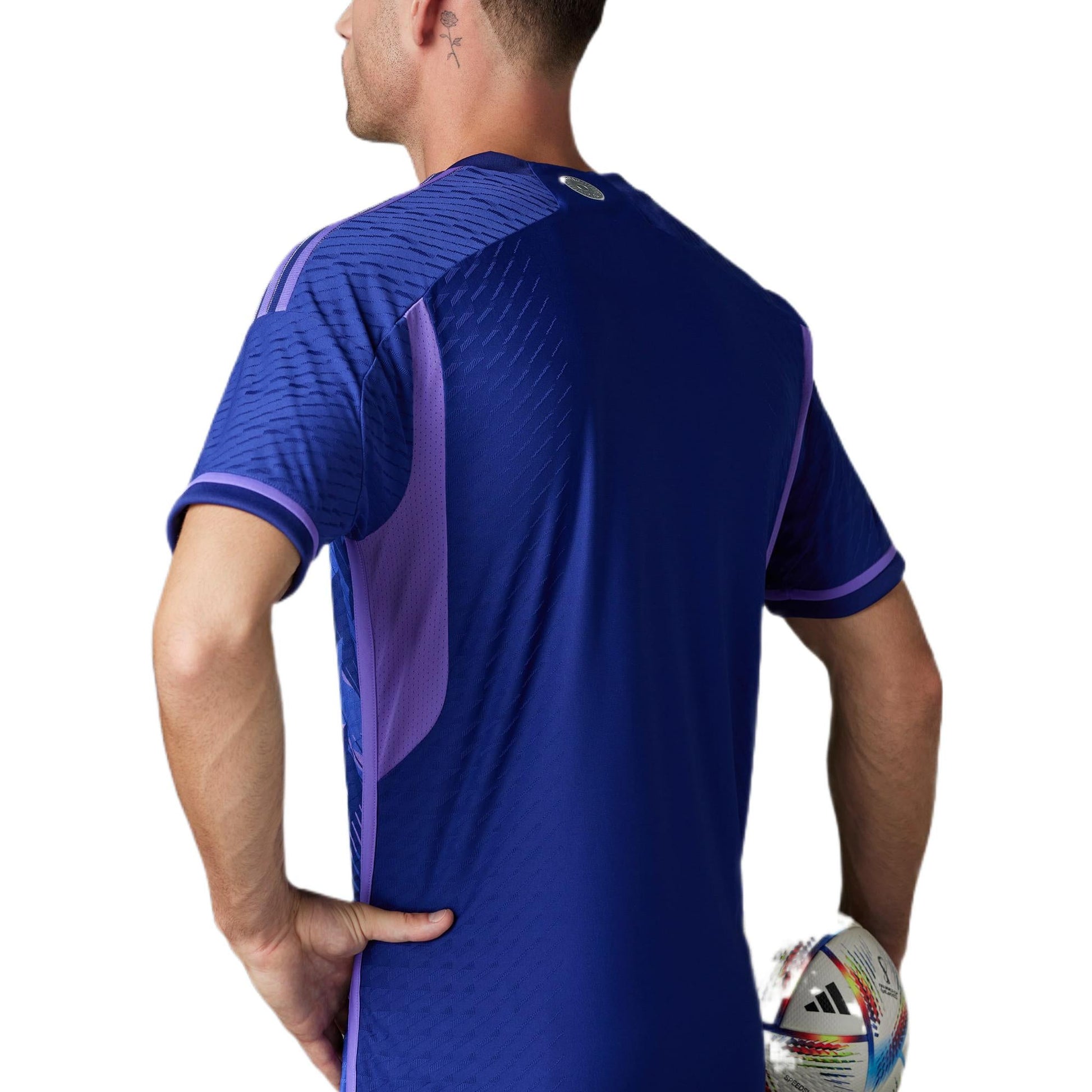 adidas Argentina 2022-2023 World Cup Away Authenic Jersey HB9657