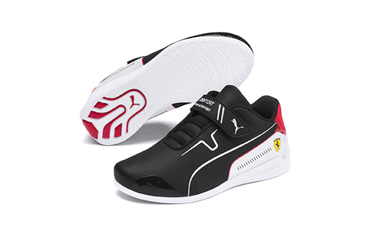 PUMA Scuderia Drift Cat Kid's Trainers Black/White/Red 339971-01