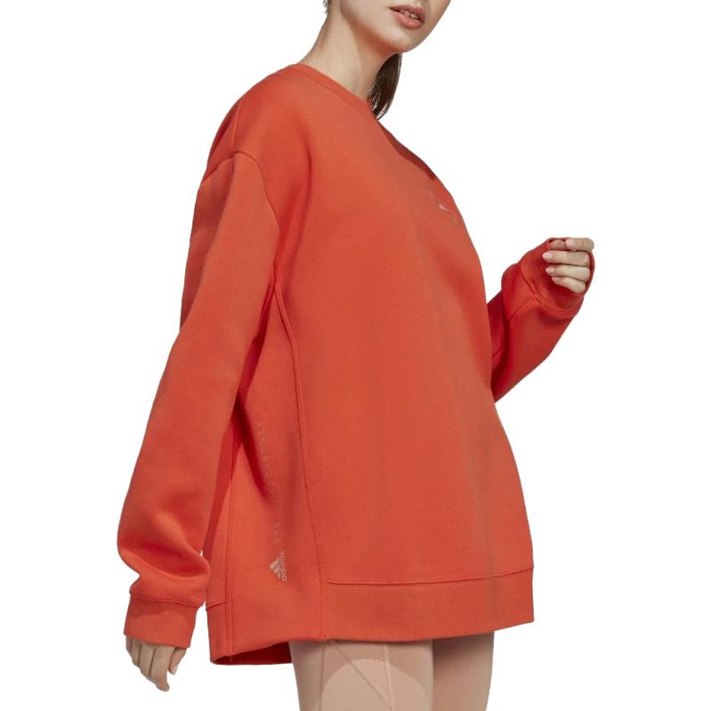 (WMNS) adidas By Stella Mccartney Sweatshirt 'Orange' HR2199
