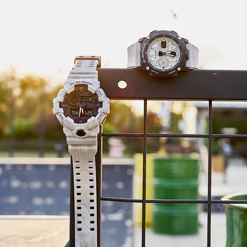CASIO G-Shock Analog-Digital 'White' GA-700WM-5APRD
