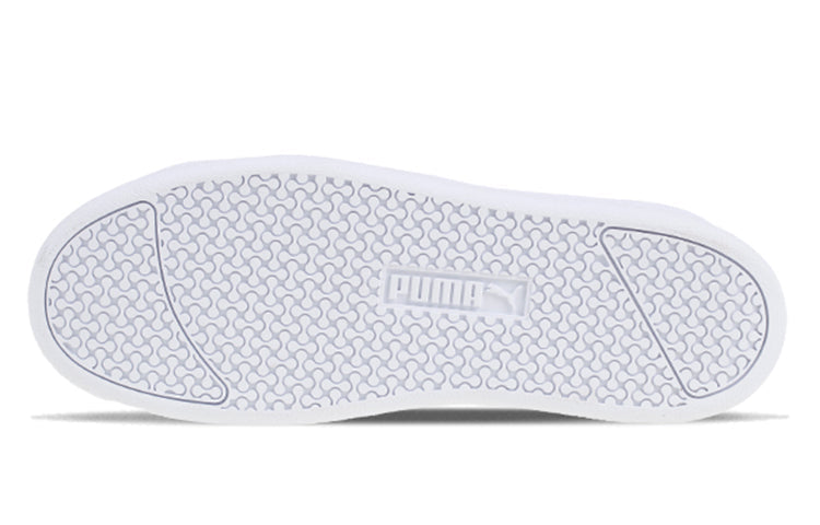 (WMNS) PUMA Smash Platform Classic Skateboarding Shoes Silver 366927-01