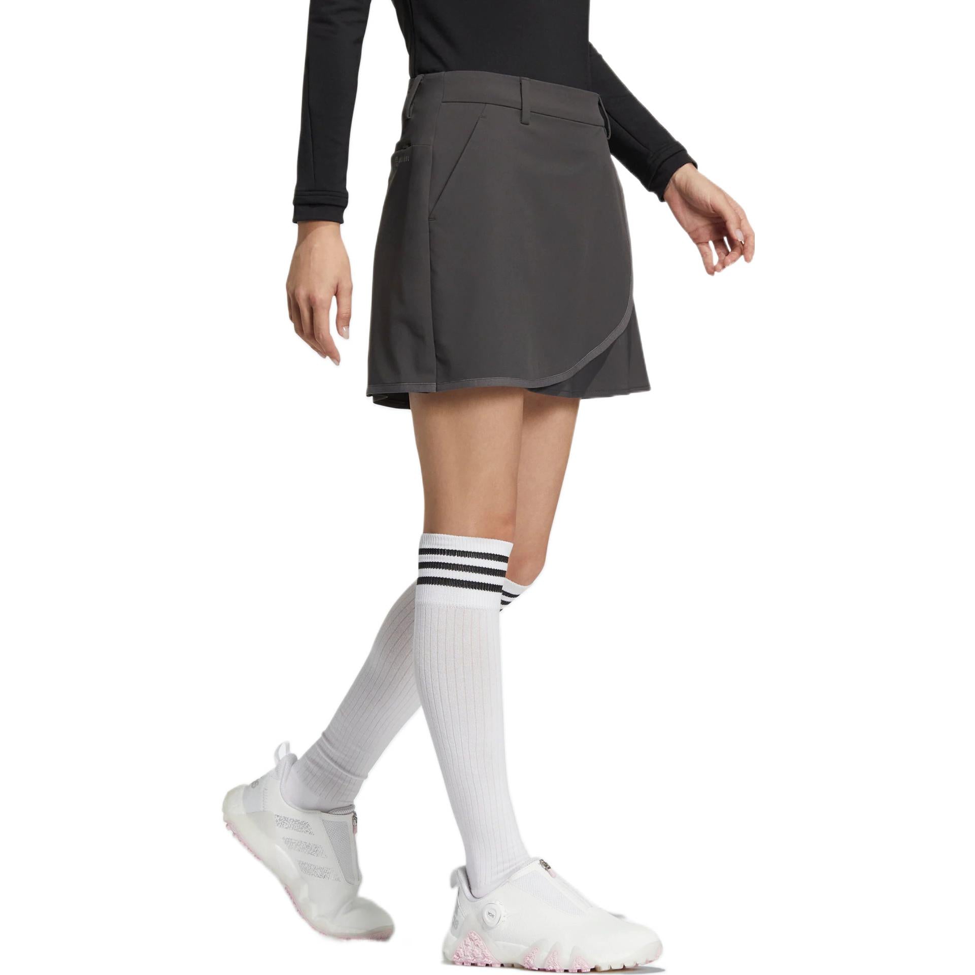 (WMNS) adidas WIND.RDY Stretch Flared Skirt Asia Sizing 'Black' HG1735