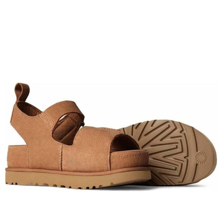 (WMNS) UGG Goldenstar Hi Sandal 'Chestnut' 1167356-CHE
