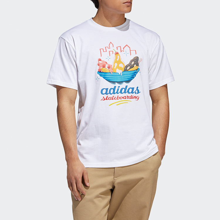 adidas originals Urgello Tee Pullover Round Neck Short Sleeve White EH8611