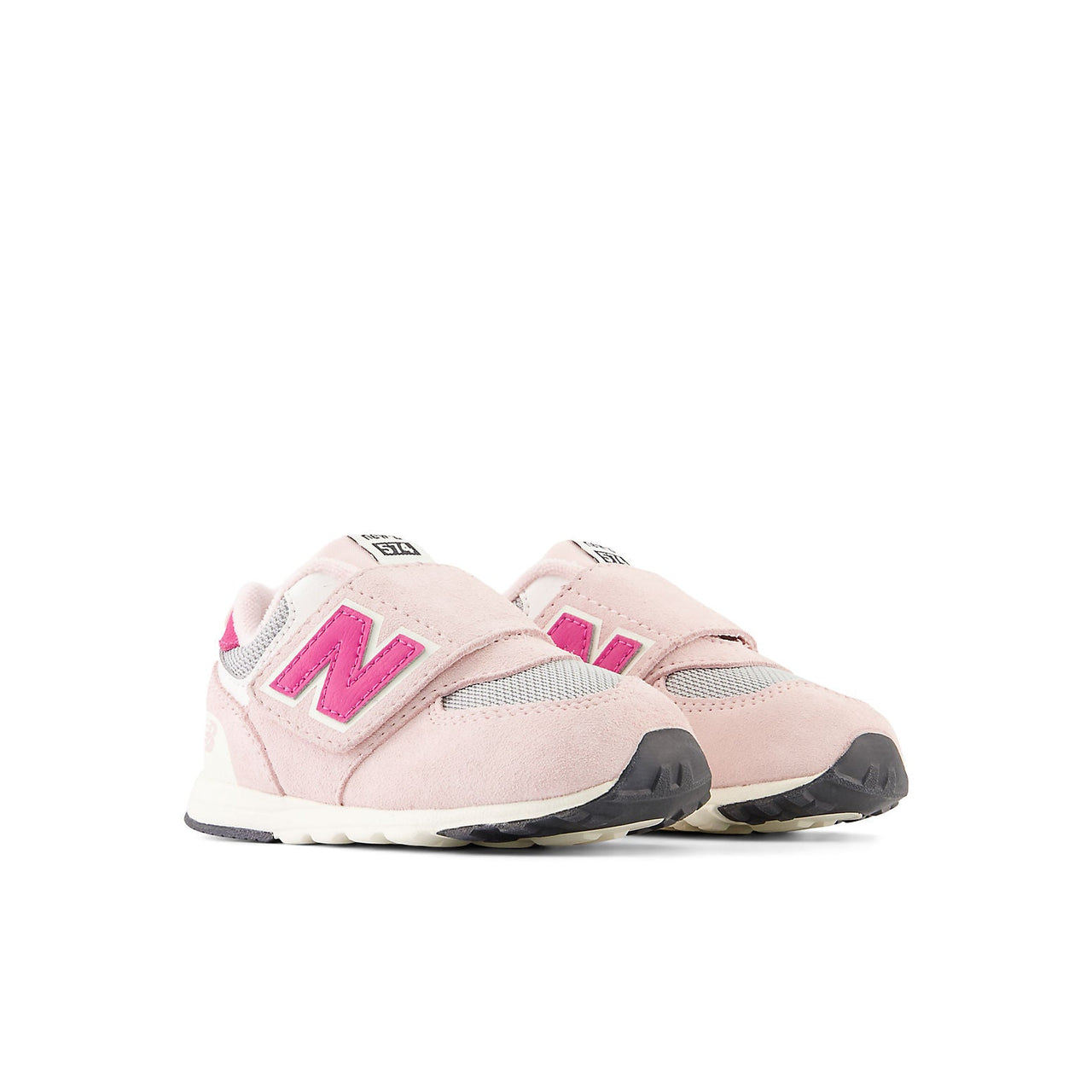 (TD) New Balance 574 NEW-B Hook & Loop 'Crystal Pink Party Pink' NW574KGG