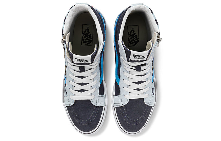 Vans SK8-HI Reissue Side Zip 'BLACK WHITE' VN0007NZ9KM