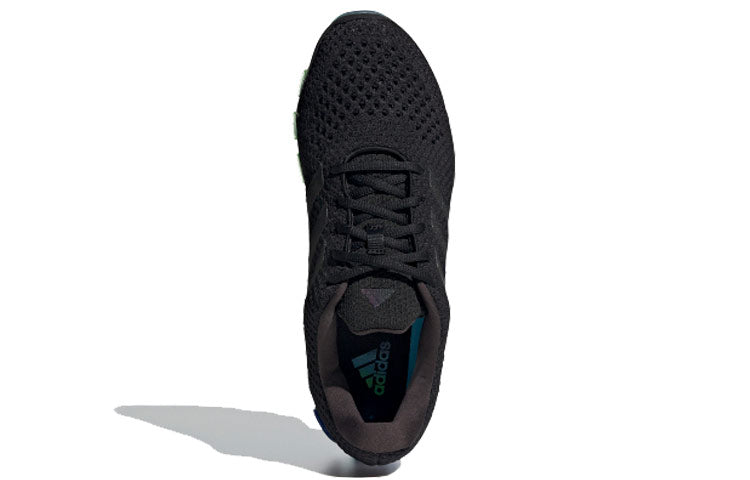 adidas Microbounce Black Green Blue FX7696