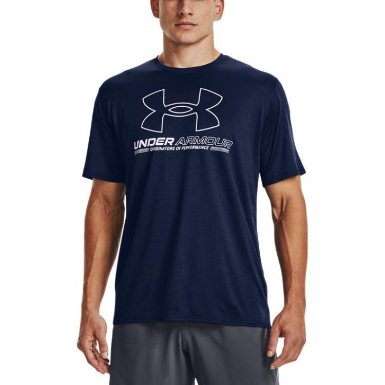 Under Armour Training Vent Logo T-shirt 'Navy' 1370367-408